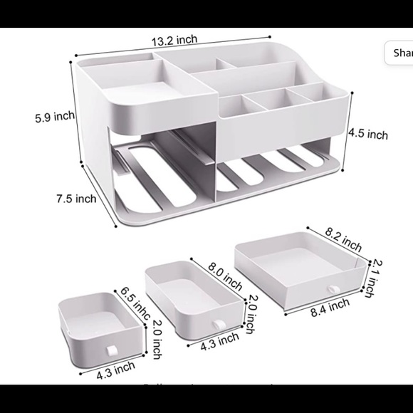 Makeup organizer - Picture 1 of 3